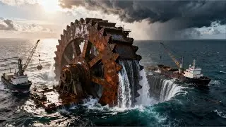 We Raised a Giant Sawmill Machine from the Bottom of the Ocean