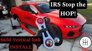 S650 Steeda Billet vertical links INSTALL HOW TO! 2024 Mustang Wheel hop SOLUTION!