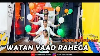 Watan Yaad Rahega Song | वतन याद रहेगा | Jannat Zubair | 15 August | Independence Day Special dance