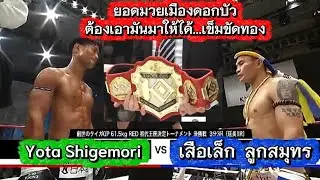 Final‼️ชิงแชมป์knockoutญี่ปุ่น 61.5 กก. #เสือเล็กลูกสมุทร แลกเดือดญี่ปุ่น #Yotashigemori