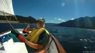 Sailing the 8ft Nuthatch Pram
