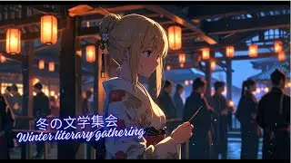 Lofi Chill music 🌸冬の文学集会  Winter literary gathering🌸 chill 🌸 study 🌸 work 🌸