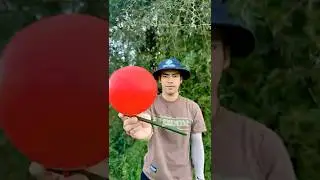 Навыки выживания: Сделайте рожок из мыльных пузырей, чтобы отпугивать диких животных #ohd #surviv...