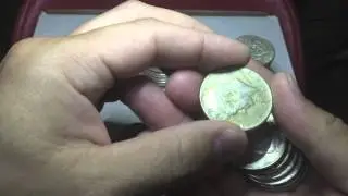 Coin Roll Hunting. SILVER JACKPOT! Best Hunt So Far