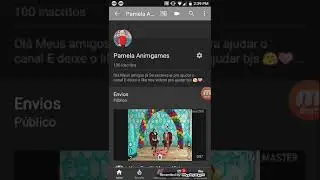 Comemorando 100 inscritos ( Pamela Animgames )