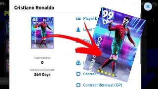 How To Train 99 Rated Free Cristiano Ronaldo in eFootball 2024 Mobile || Efootball 24|| PeSsure