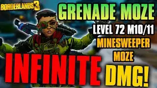 Borderlands 3 | BEST Moze Build | Grenade Moze | Level 72 Mayhem 11 Build + Save