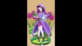 【FLOWER KNIGHT GIRL実況無し】パープルチューリップ【キャラクエ】