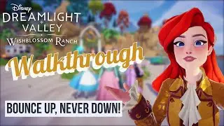 Bounce Up, Never Down! &ndash; Walkthrough &ndash; Gameplay &ndash; Disney Dreamlight Valley &ndash; Wishblossom Ranch