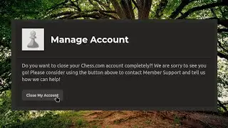 How To Delete chess.com Account - Desktop Website (2025)