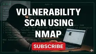 How to Perform Vulnerability Scan Using Nmap | Full Nmap Guide for Beginners #nmap #cybersecurity ☠️