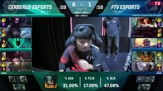 CES vs FTV Game 2 Highlights VCS Spring 2020 W7D3 | By Global Games