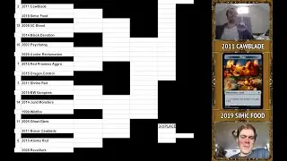 Mtg 2020 Ultimate Standard 2011 CawBlade vs 2019 Simic Food