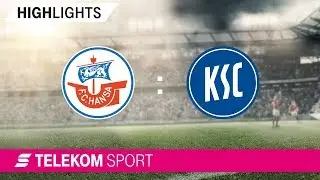 Hansa Rostock – Karlsruher SC | Spieltag 11, 18/19 | Telekom Sport