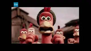 Chicken Run in theaters commercial 2000 in French last version