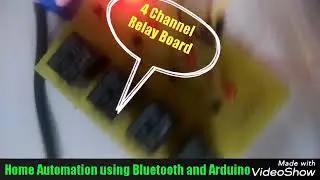 Home Automation using Bluetooth (HC05) & Arduino