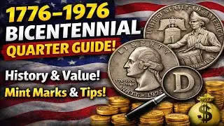 Объяснение стоимости редкой юбилейной четвертьдолларовой монеты 1776&ndash;1976 годов | Обязательно к п...