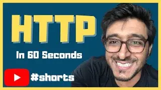 HTTP in 60 Seconds - Hypertext Transfer Protocol #shorts_hussein