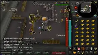 New banking method for Gold + Addy combination bars at blast furnace