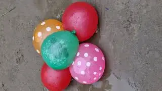Crushing Car vs Water Balloons | Crushing crunchy & soft things by car