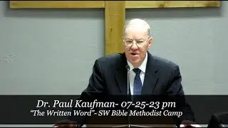 Dr. Paul Kaufman - 07-25-23 pm