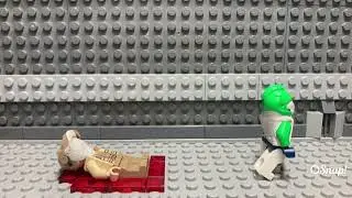 Slime monster animation #stopmotionanimation #lego  #blood #monster 