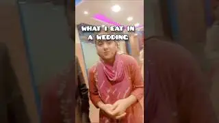 Shadi Me Karori Chaat Khai 💗 #shorts #minivlog
