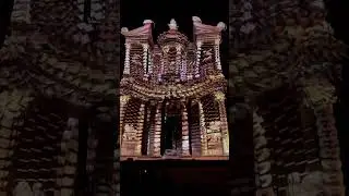 The night light show at Petra! #travel #petra #jordan