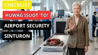 HUWAG Isuot &rsquo;To sa Airport Security (Senior-Friendly Checklist)