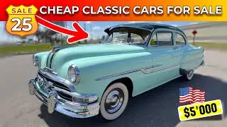 Garage GOLD 25+ Cheap Classic Cars Owner sale Today Ep  387