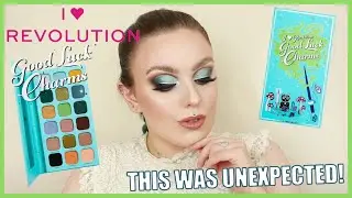 I Heart Revolution Good Luck Charms Palette Review | Swatches & First Impressions | Auroreblogs