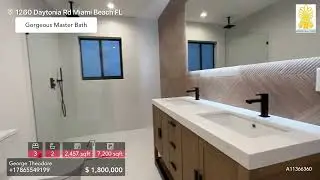 1260 Daytonia Rd. Biscayne Point Island, Miami Beach, FL 33141