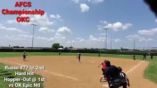 Russo #77 @ 2nd Hard hit hopper-Out @ 1stAFCS Championship 2021