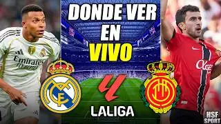 REAL REAL MADRID vs MALLORCA CUANDO JUEGAN y DONDE VER EN VIVO La Liga | HSF Sport
