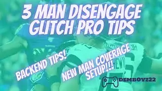 Nano Blitz Madden 21 3 man disengage pro tips- Bonus NEW Man Coverage Setup