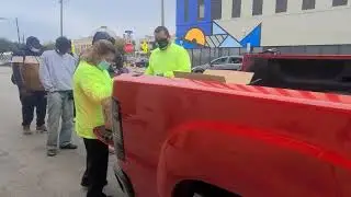 Feeding The Homeless Downtown Dallas