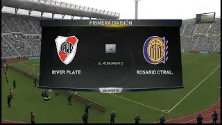 Fifa 15 Чемпионат Аргентины первый тур River Plate - Rosario Ctral