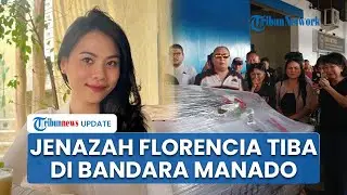 Tangis Keluarga Sambut Kedatangan Jenazah Pramugari ATR 42-500 Florencia Wibisono di Bandara Manado