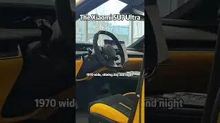 🚗 Vehicle Overview​ The Xiaomi SU7 Ultra  #car #automobile #volkswagenid4gtx #cartok #cars