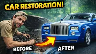 ASMR Car Restoration! Full Restoration of a Rolls-Royce Phantom from  Looking New