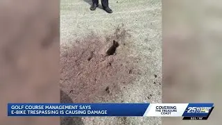 Fairways torns up: Teens on e-bike's, dirt bikes cost golf course $60k in damages