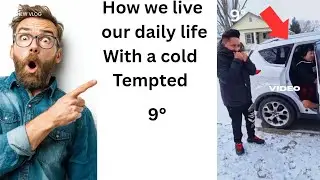 This Is How We Got Out Today in The Cold🌡😲🥶
