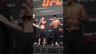 Angad Bisht and Dong Hun Choi face off before their semi-final bout at #RTU3!&nbsp;#Shorts #UFC