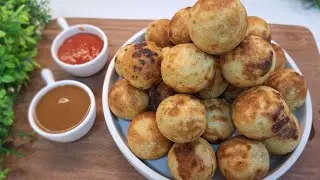 No Fry, No Maida Mini Aloo Samosa in Appe Pan | Healthier & Crunchy version of Samosa Recipe