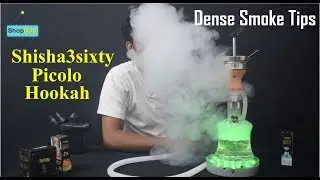 Picolo Glass Hookah | How to make Dense Smoke in any Shisha in Hindi Hookah Video