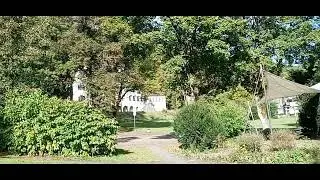 Walking up to Erwin Rommel house, outside of Ulm Germany.