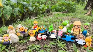 Super Mario bros: Princess peach|Mario|Luigi|Yoshi|Toad|Koopa troopa|goomba mario|Bowser|donkey kong