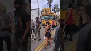 Venice and Abbot Kinney protest Tuesday June 2