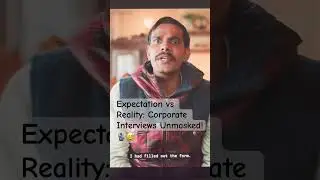 Expectation vs Reality: Corporate Interviews Unmasked! 🎙️😅 #software #IT #company #corporatelife