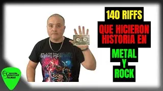 140 легендарных гитарных риффов в стиле метал и рок (домашняя подборка с моего телефона)